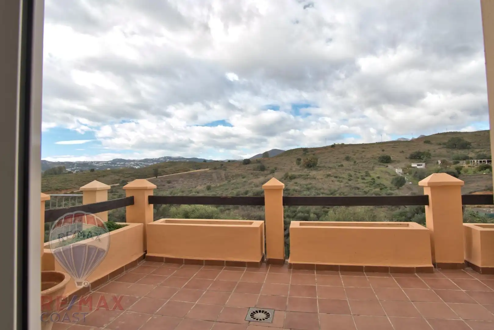 Terrace of Detached homes for sale in Mijas  with Air Conditioner, Heating and Private garden