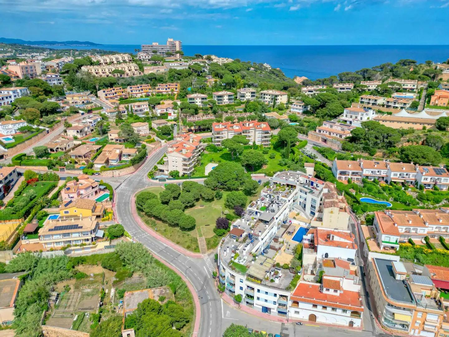 Vista exterior de Apartamento en venta en Sant Feliu de Guíxols con Calefacción, Terraza y Piscina