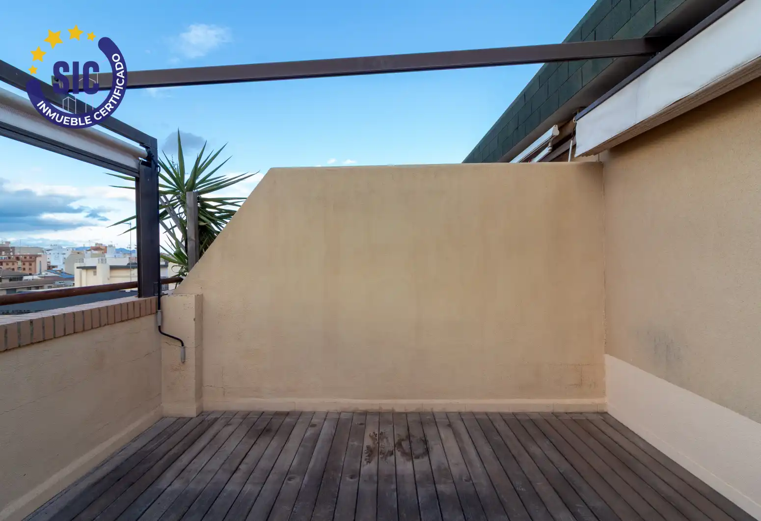 Terrasse von Dachboden zum Verkauf in Sagunto / Sagunt mit Klimaanlage, Heizung und Parkett