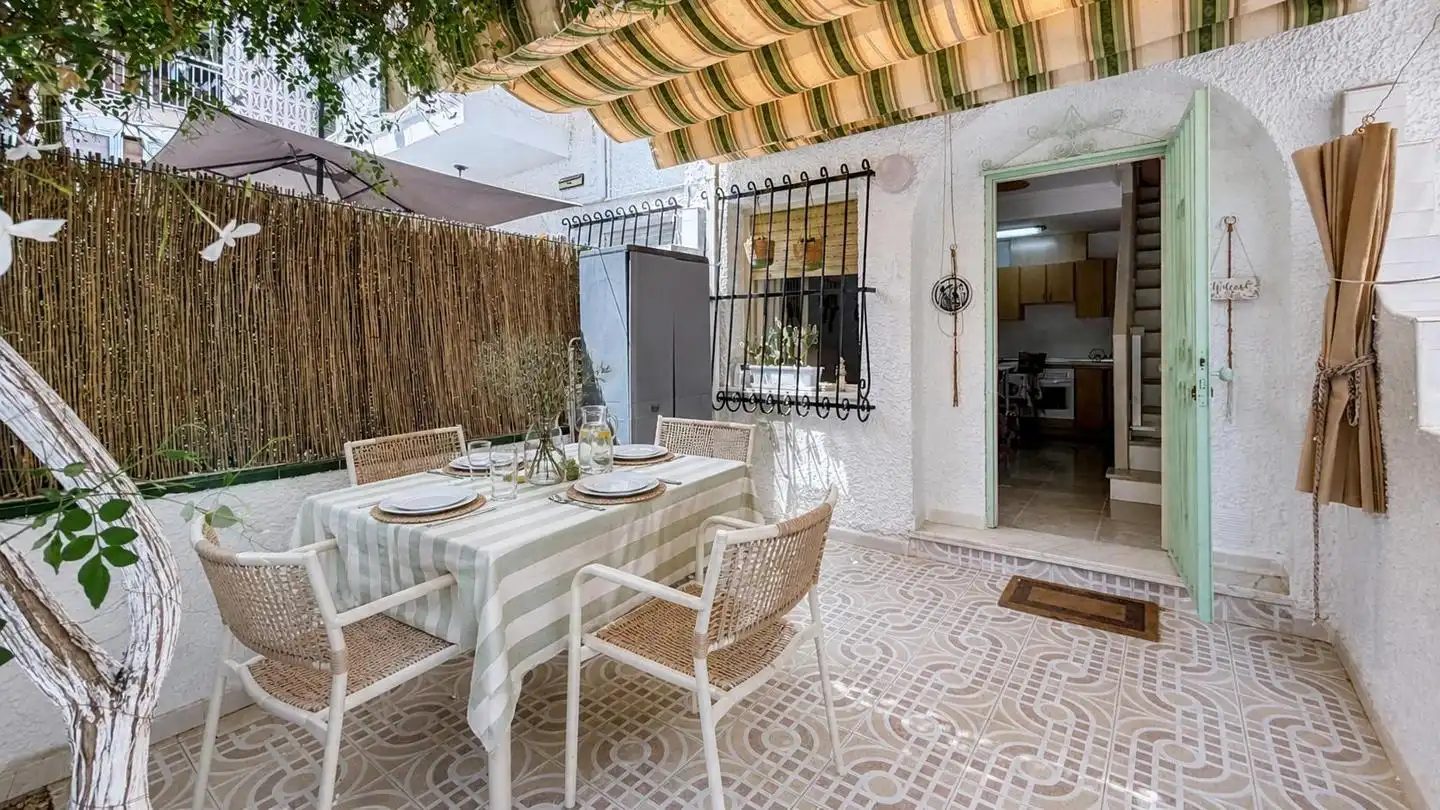 Terrace of Detached homes for sale in Santa Pola  with Terrace and Furnished