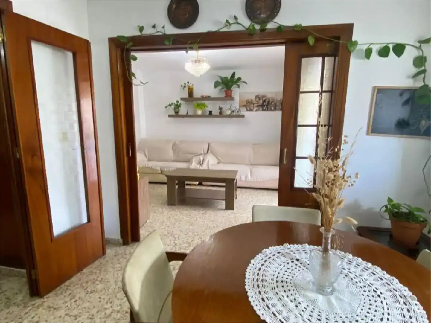 Sala d'estar de Pis en venda en Huerta Fava - Santiago