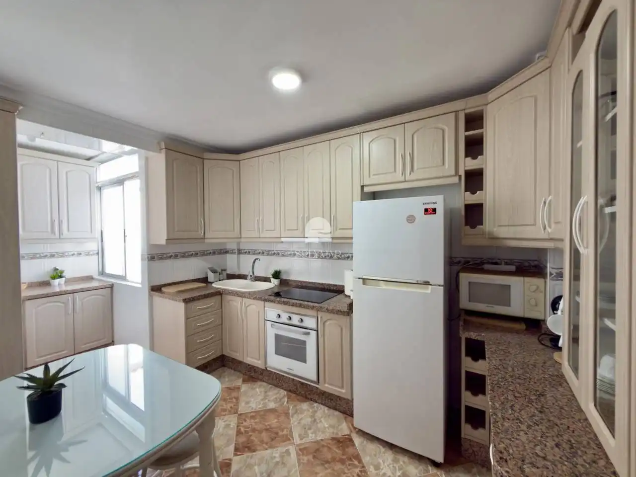 Kitchen of Flat for rent in Vélez-Málaga  with Air Conditioner, Furnished and Balcony