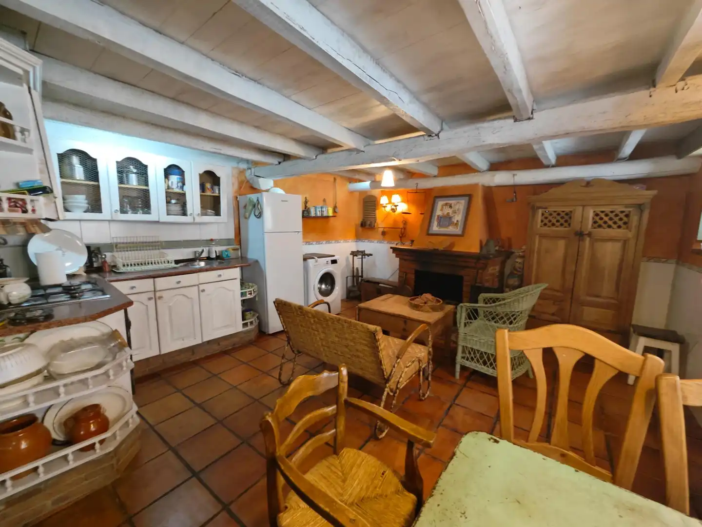Cuina de Casa o xalet en venda en Cabuérniga amb Jardí privat