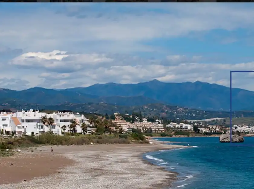 Außenansicht von Wohnung zum Verkauf in Casares mit Klimaanlage, Terrasse und Ofen