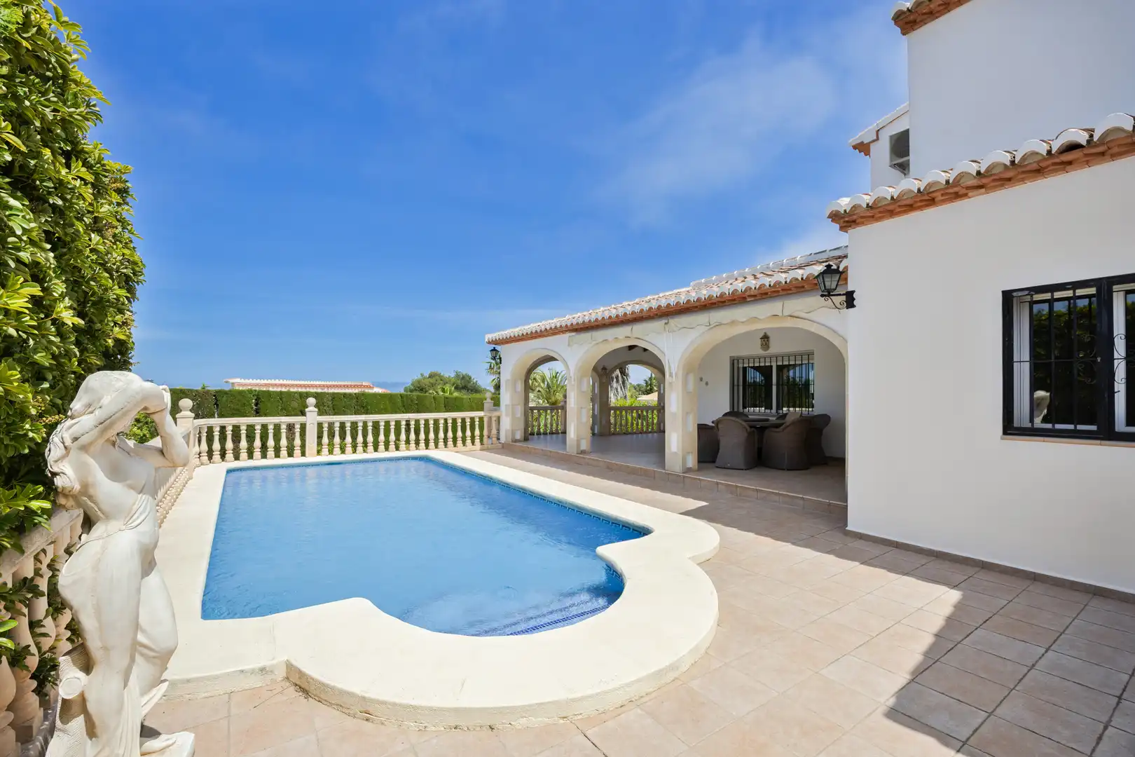 Swimming pool of Houses for sale in Jávea / Xàbia