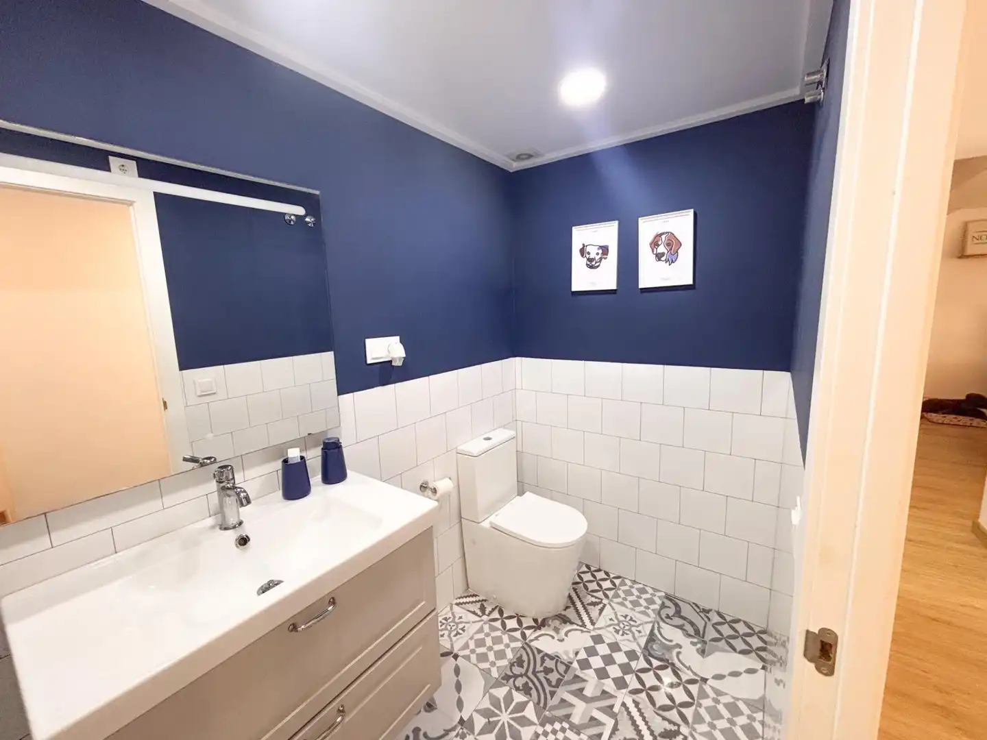 Badezimmer von Wohnung zum Verkauf in Torrevieja mit Klimaanlage, Möbliert und Balkon