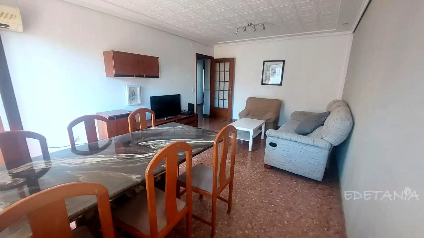 Living room of Flat for sale in Alfara del Patriarca  with Storage room and Furnished