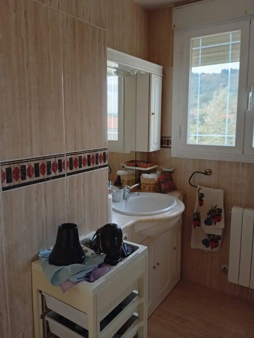 Bany de Casa o xalet en venda en Ourense Capital  amb Calefacció, Jardí privat i Parquet