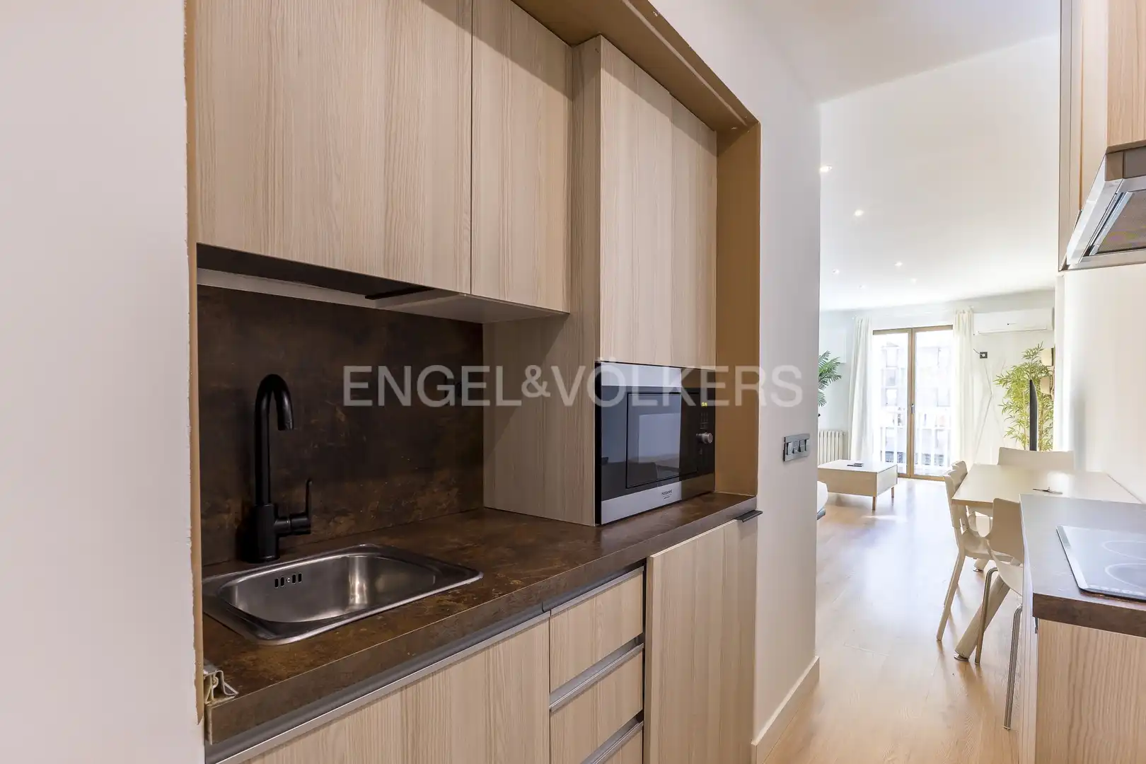 Cocina de Apartamento en venta en Madrid con Aire acondicionado, Calefacción y Balcón