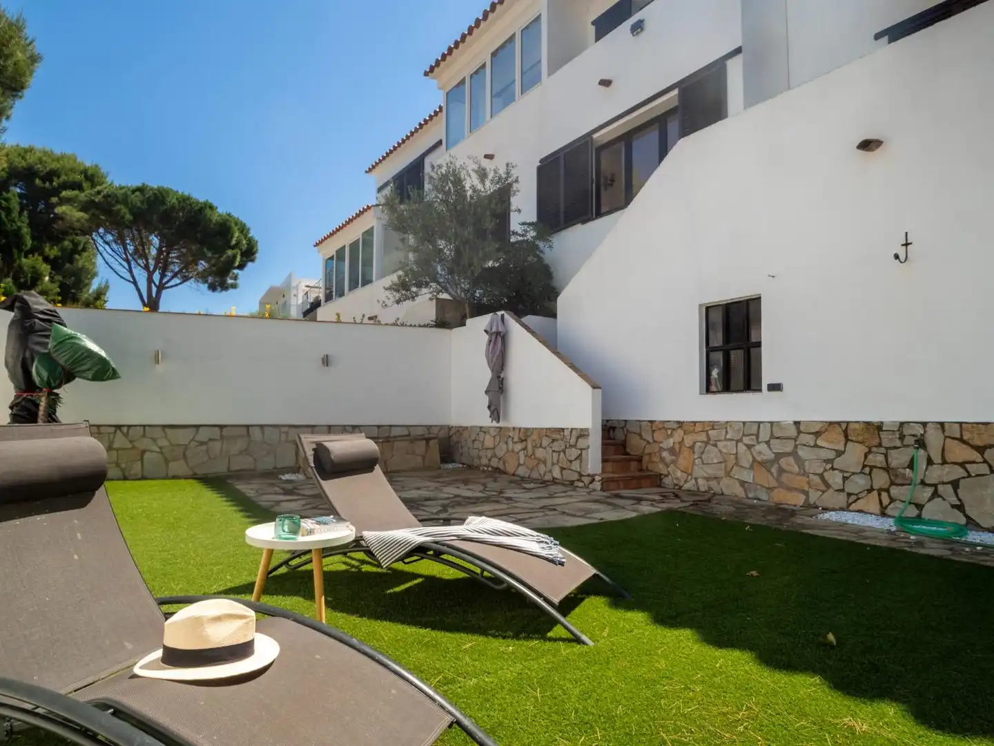 Terraza de Casa o chalet en venta en L'Escala con Jardín privado, Terraza y Piscina