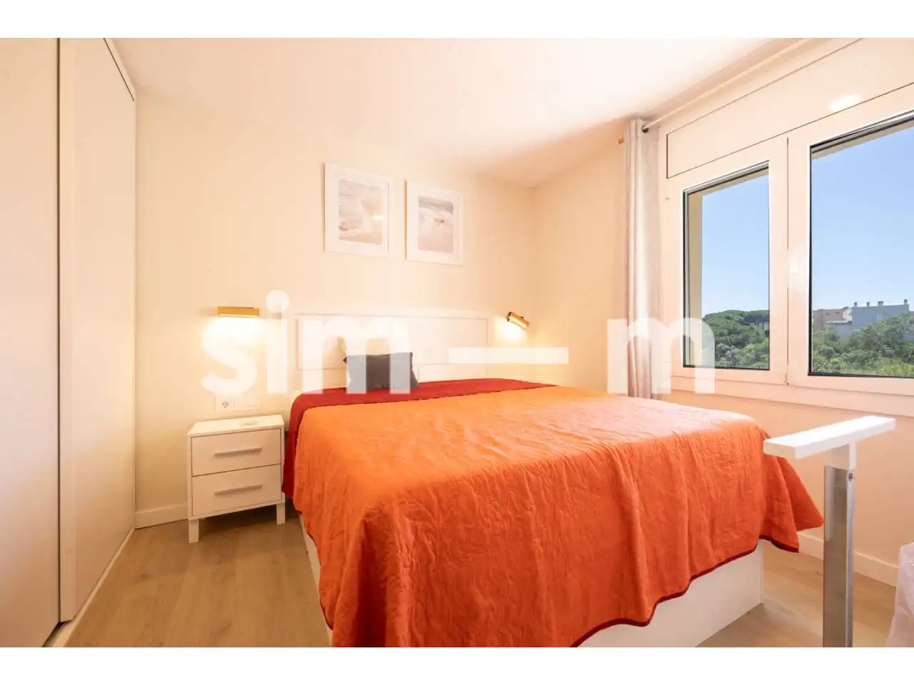 Dormitori de Apartament en venda en Castell d'Aro, Platja d'Aro i s'Agaró amb Aire condicionat, Calefacció i Parquet