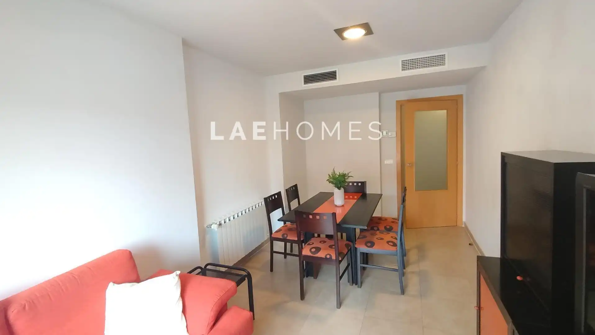 Menjador de Apartament en venda en Alcoy / Alcoi amb Aire condicionat, Terrassa i Balcó