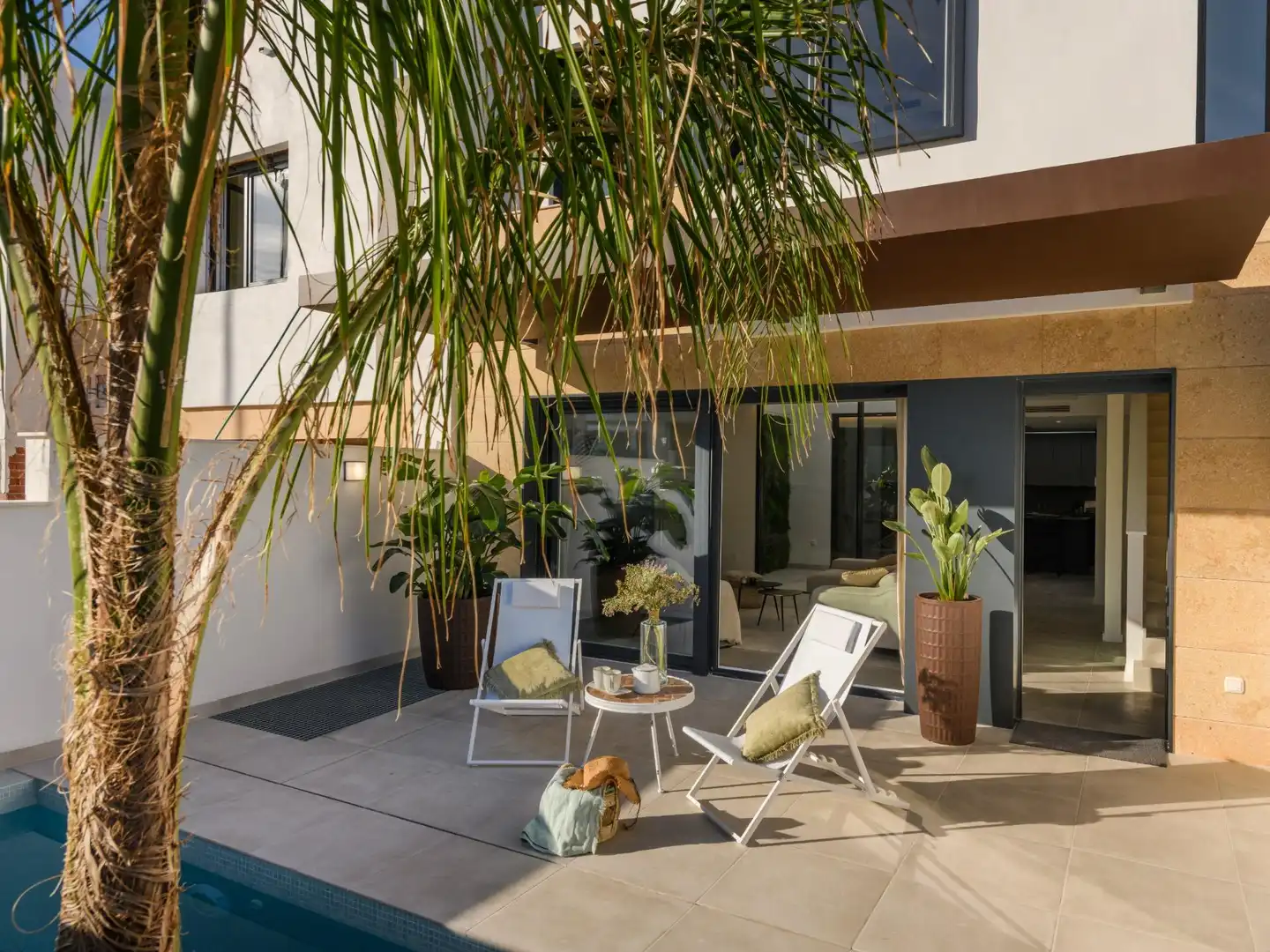 Terrassa de Casa o xalet en venda en Murcia amb Aire condicionat, Jardí privat i Terrassa