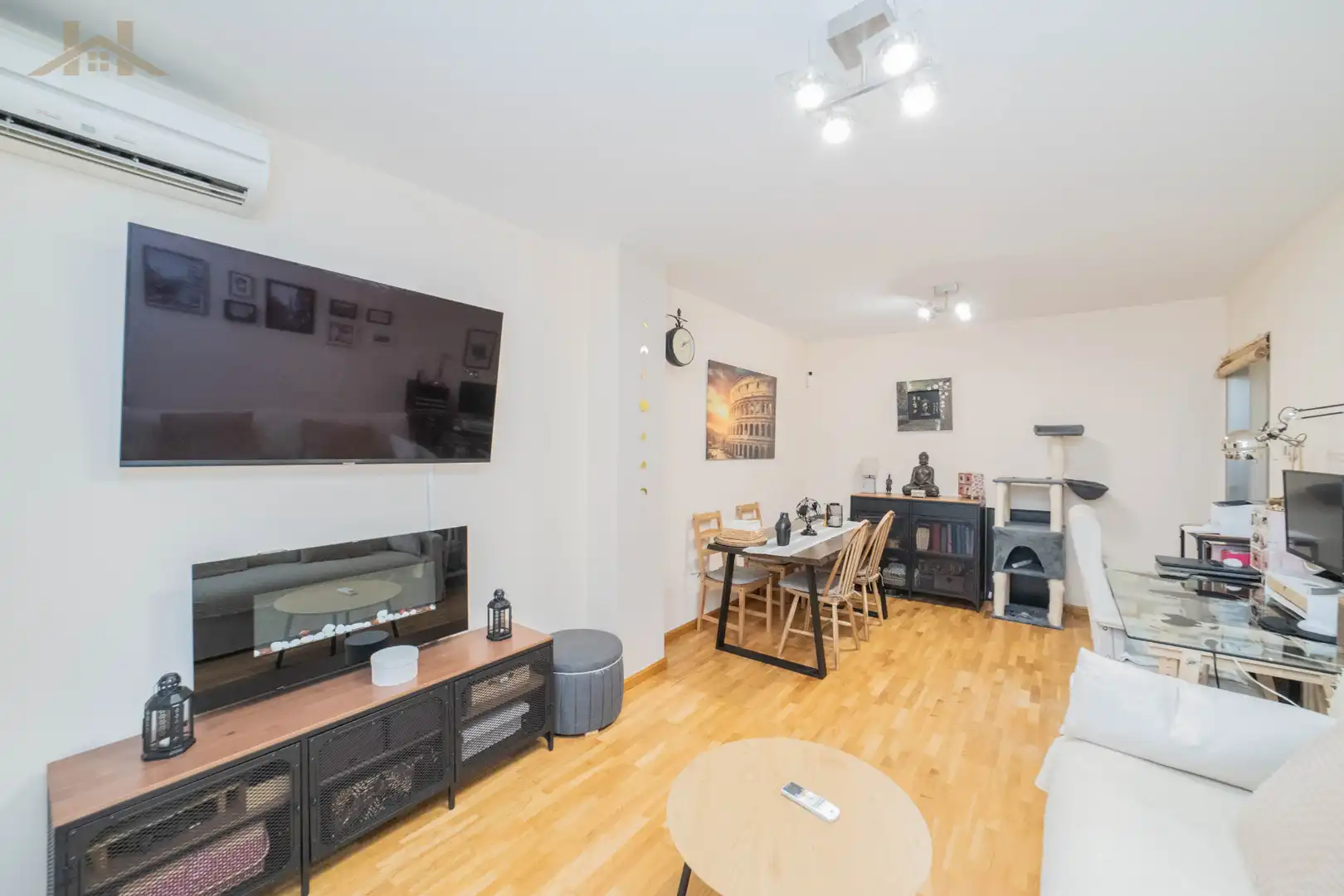 Sala d'estar de Pis en venda en Arroyomolinos (Madrid) amb Aire condicionat, Calefacció i Traster