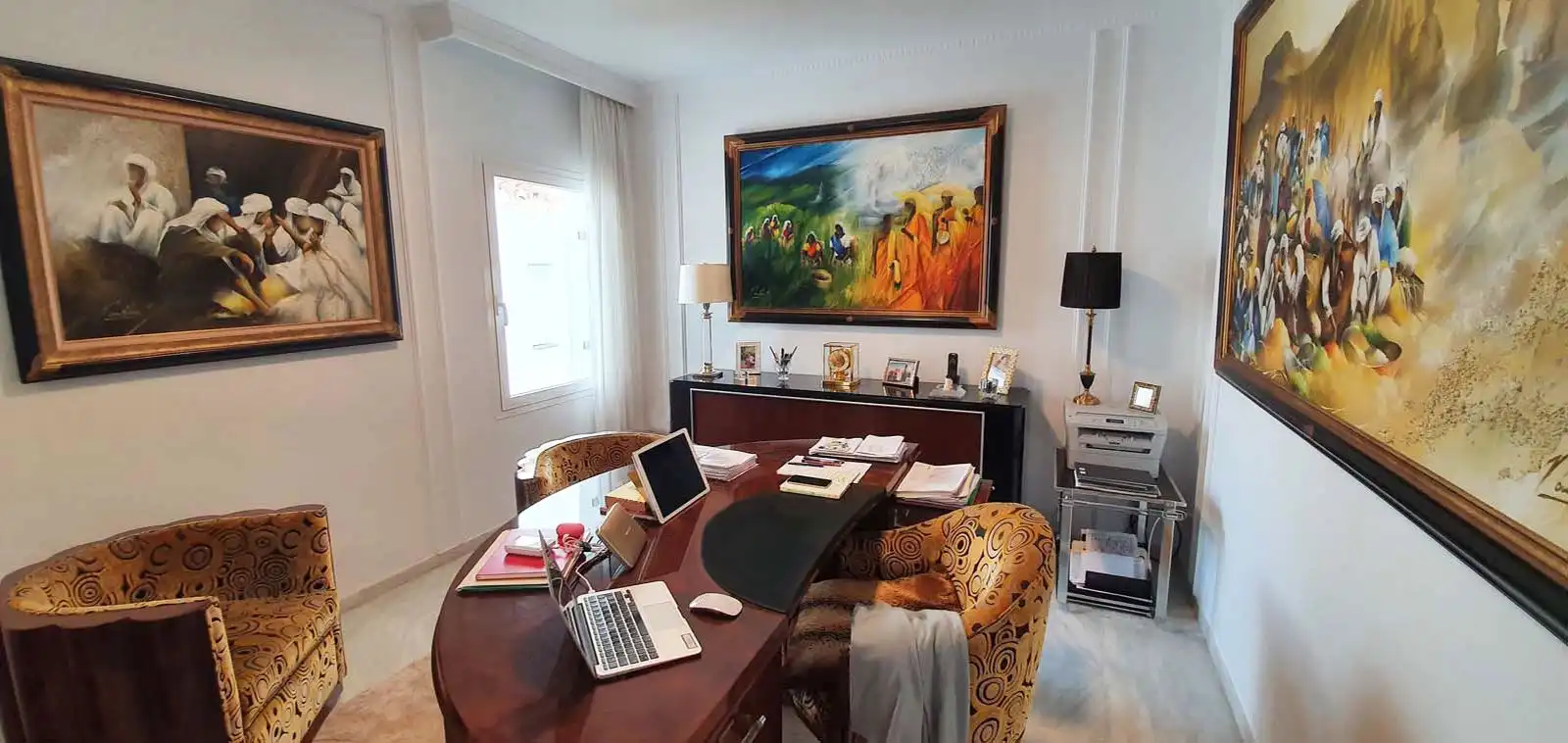 Esszimmer von Wohnungen zum Verkauf in Marbella mit Klimaanlage, Terrasse und Abstellraum