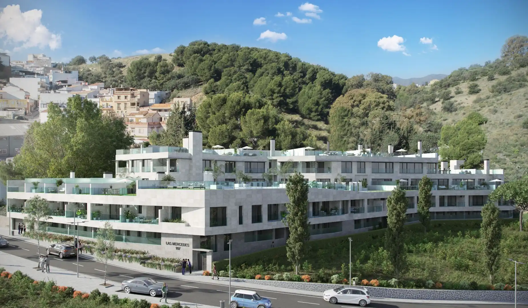Vista exterior de Piso en venta en Málaga con Aire acondicionado, Calefacción y Terraza