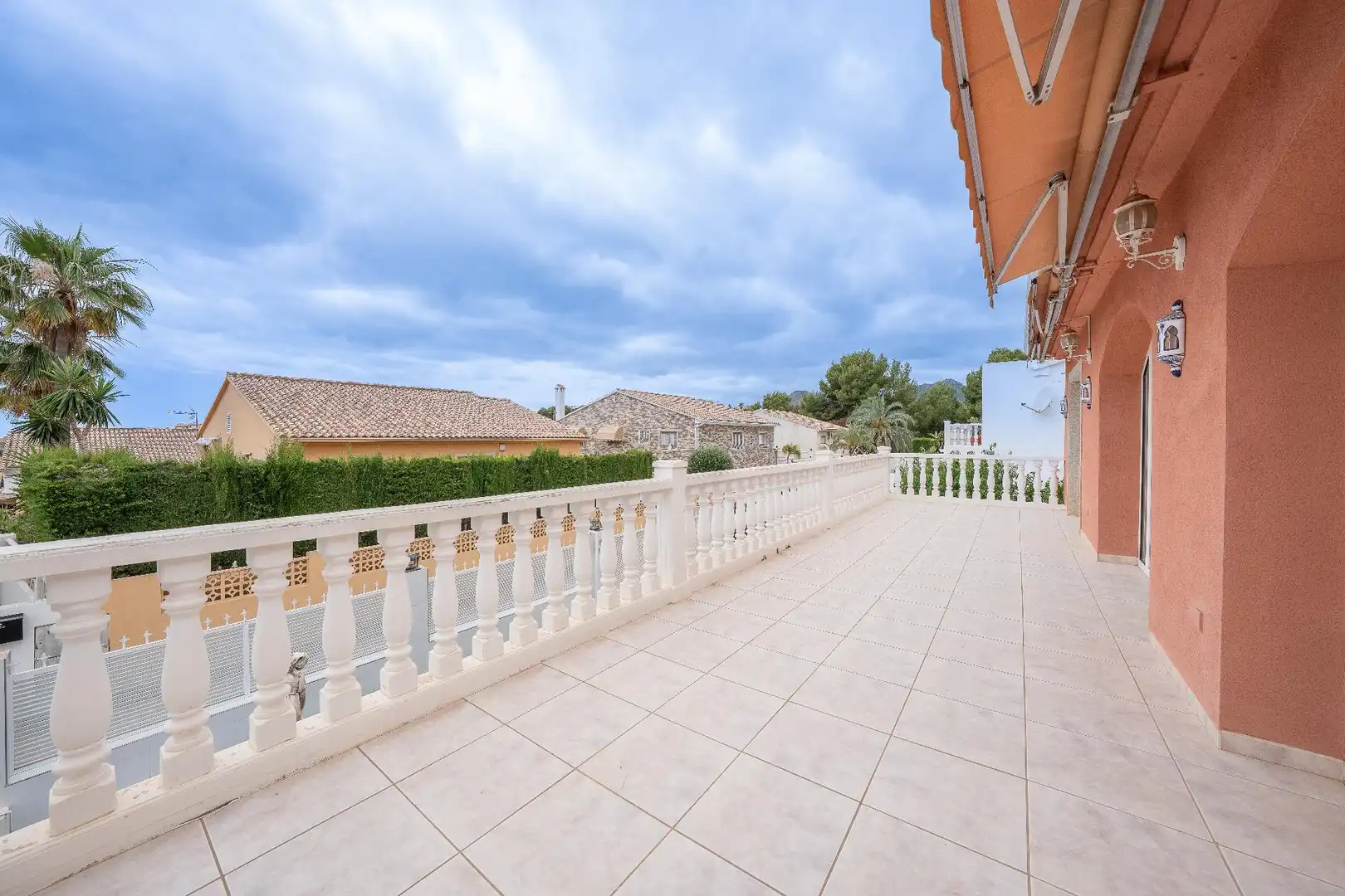 Terrassa de Casa o xalet en venda en La Nucia amb Calefacció, Jardí privat i Terrassa