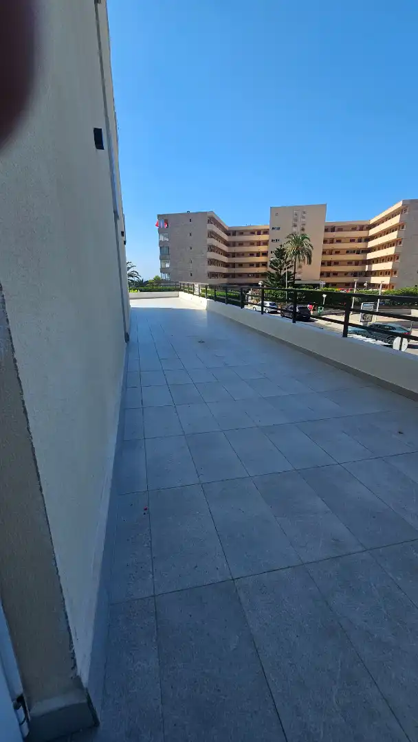 Terrasse von Wohnungen zum Verkauf in Calvià mit Klimaanlage, Heizung und Privatgarten