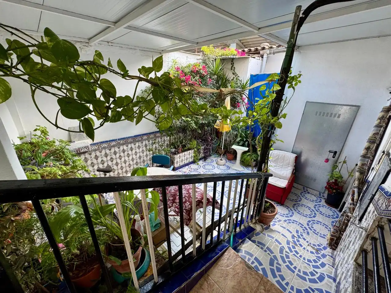 Terrassa de Casa adosada en venda en Montcada i Reixac amb Calefacció, Jardí privat i Terrassa