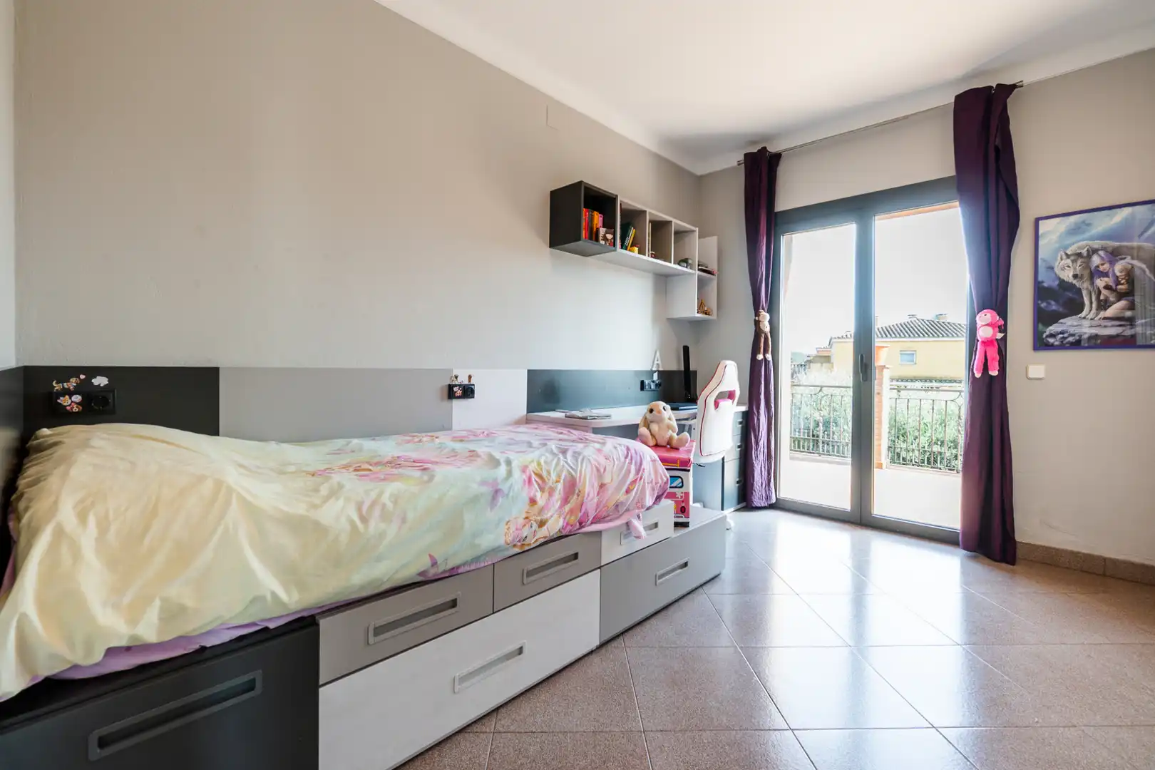 Dormitori de Casa o xalet en venda en Borrassà amb Aire condicionat, Calefacció i Jardí privat