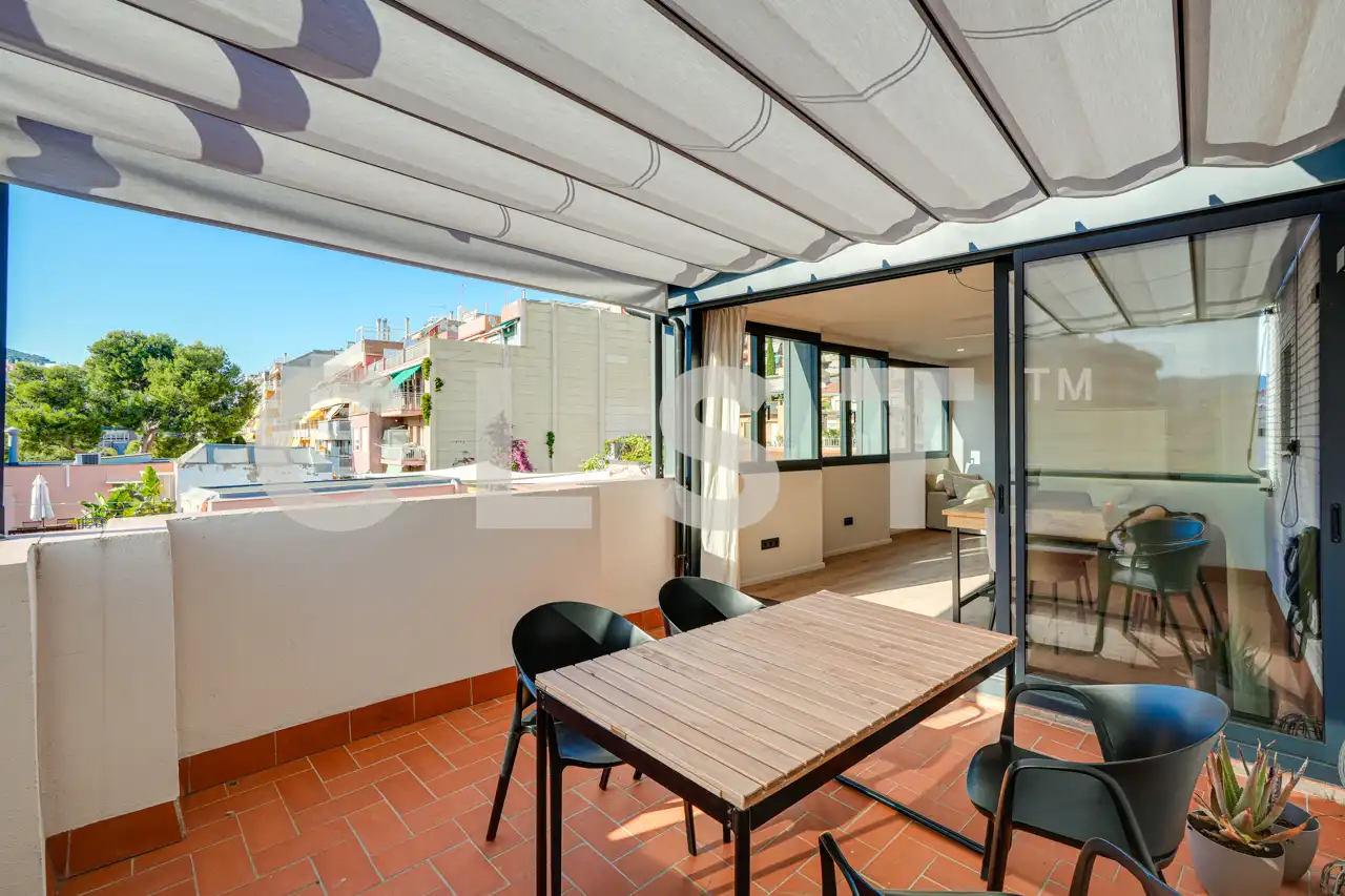 Terrassa de Apartament de lloguer en Barcelona amb Aire condicionat, Calefacció i Parquet