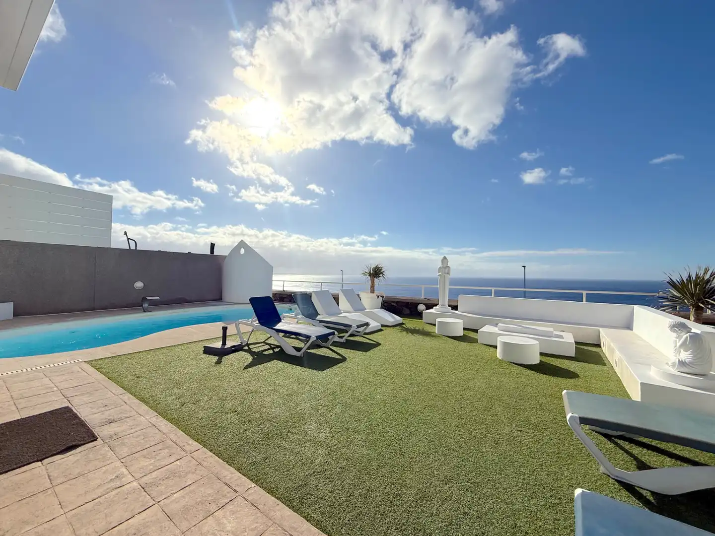 Terraza de Casa o chalet de alquiler en Santa Cruz de Tenerife con Aire acondicionado, Jardín privado y Parquet