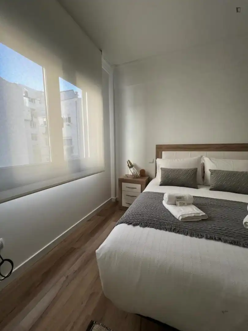 Habitación de Apartamento de alquiler en Vigo  con Calefacción, Amueblado y Horno