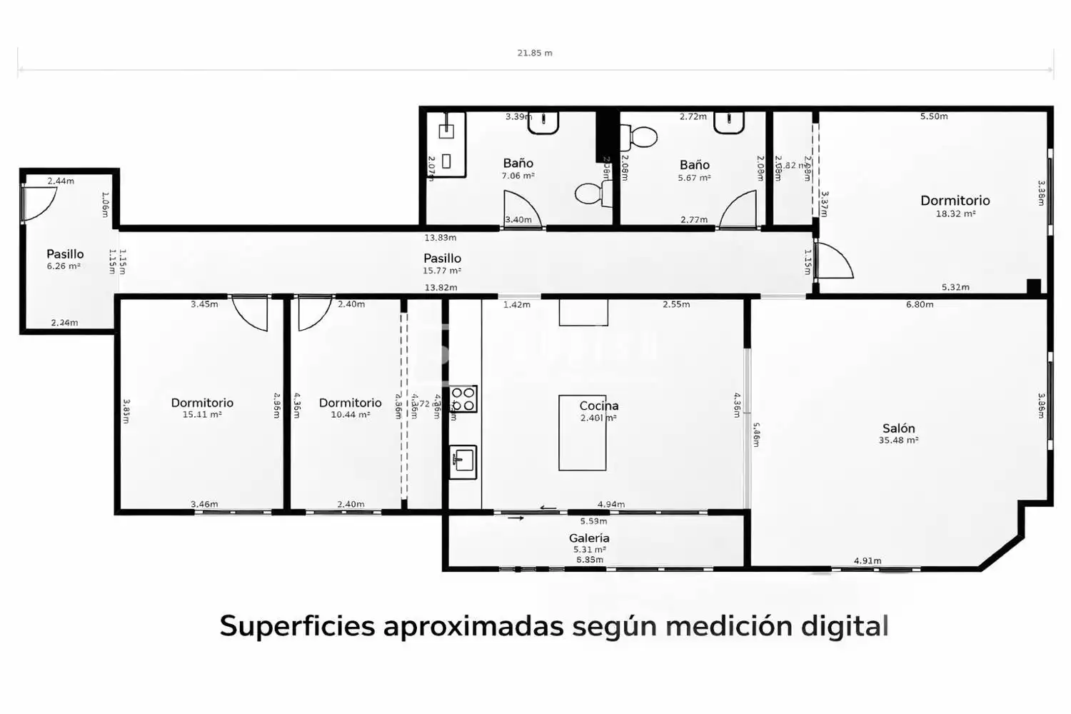 Flat with lift for sale in Centro, imagen 27