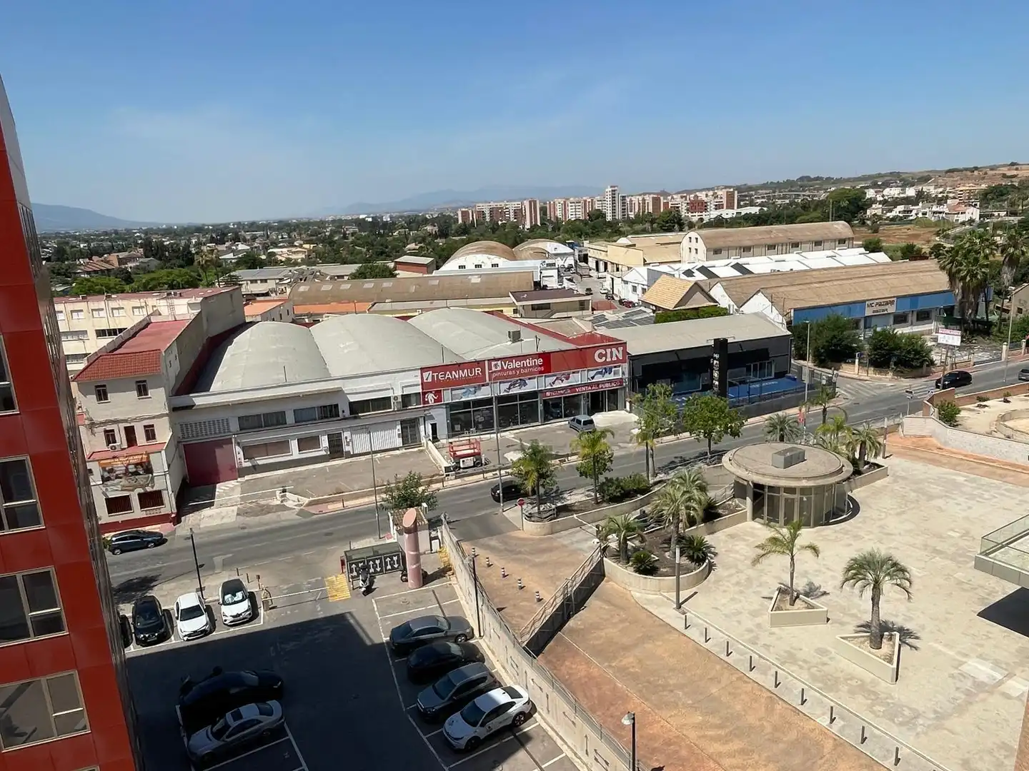 Vista exterior de Oficina de alquiler en Murcia