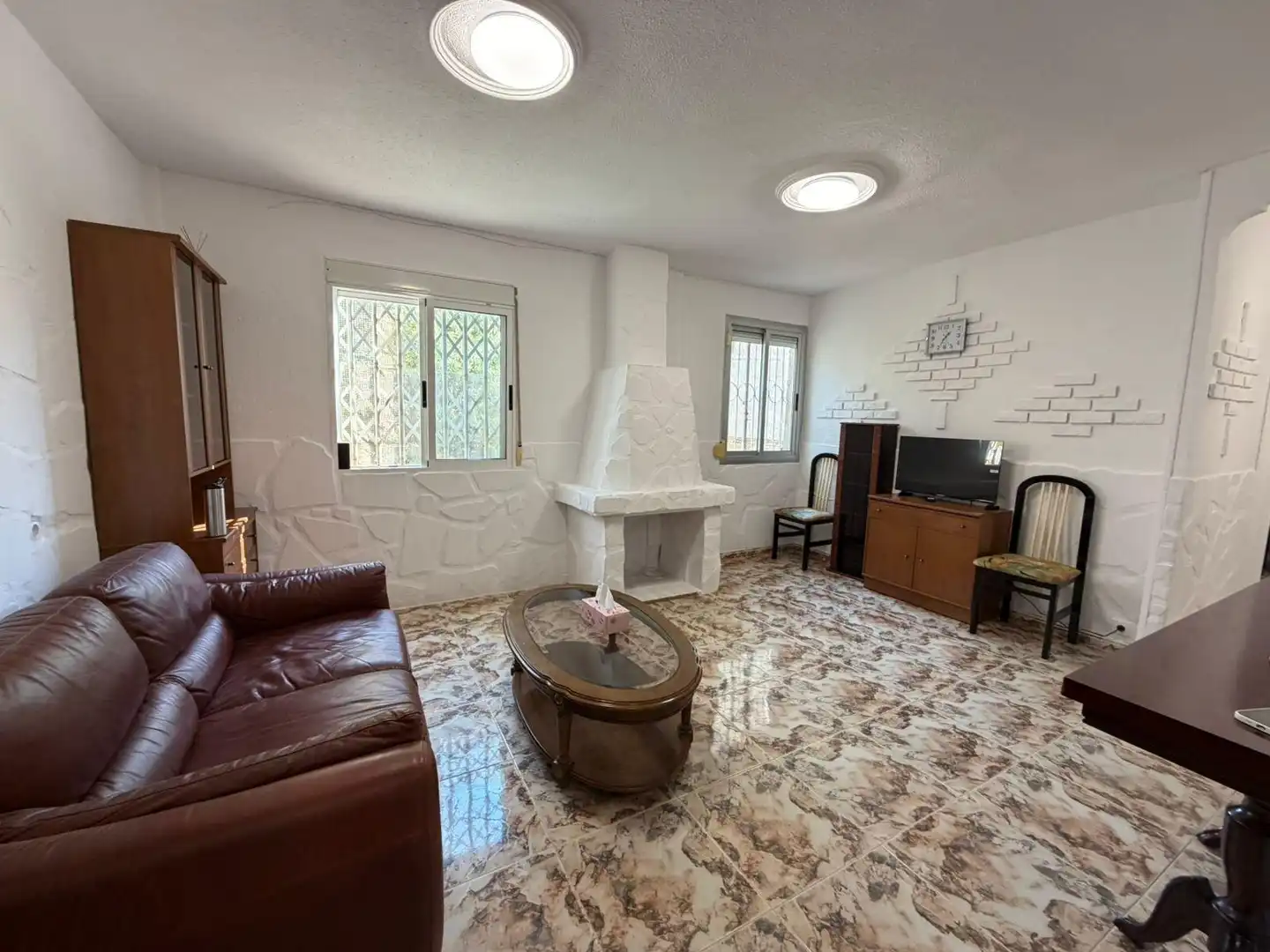 Sala d'estar de Apartament en venda en Alicante / Alacant amb Aire condicionat, Terrassa i Moblat
