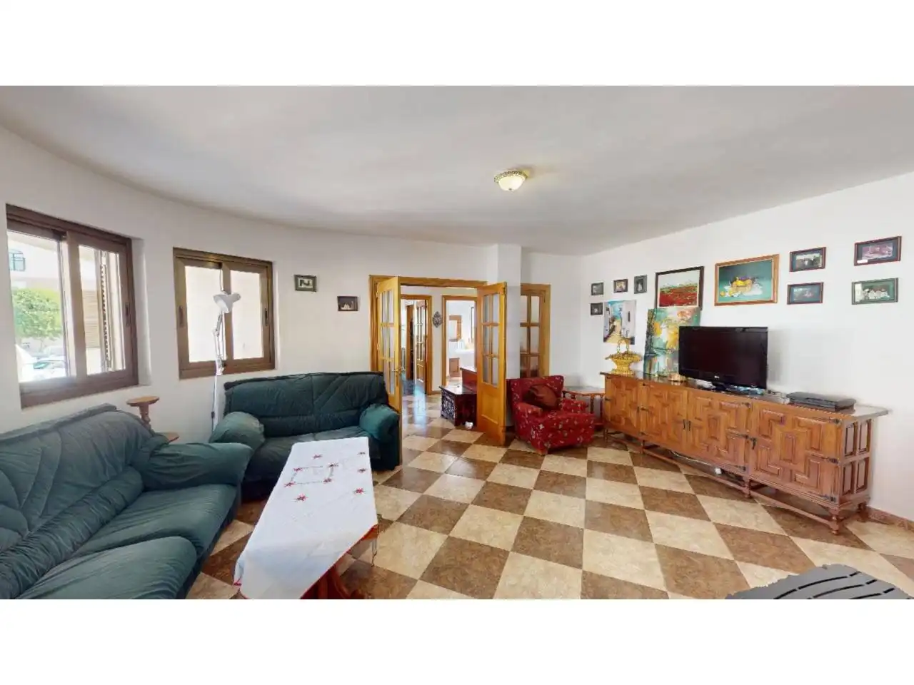 Sala d'estar de Dúplex en venda en Caravaca de la Cruz amb Aire condicionat, Calefacció i Terrassa