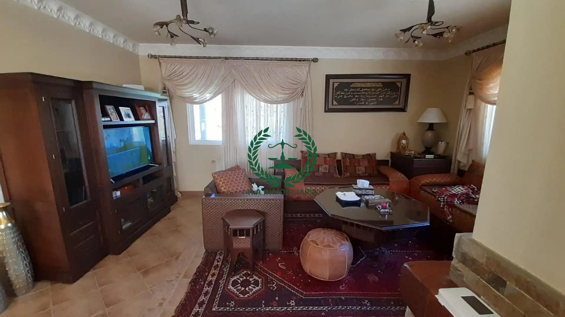 Sala de estar de Casa o chalet de alquiler en Pedrezuela con Calefacción, Jardín privado y Terraza