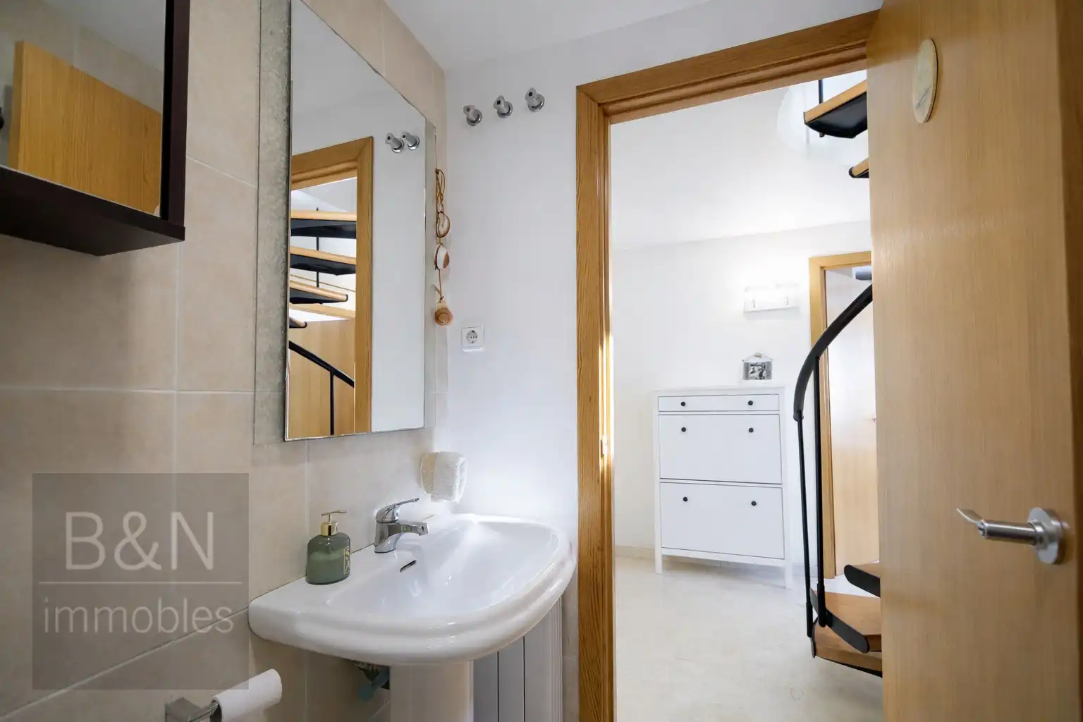 Baño de Dúplex en venta en Terrassa con Aire acondicionado, Calefacción y Terraza