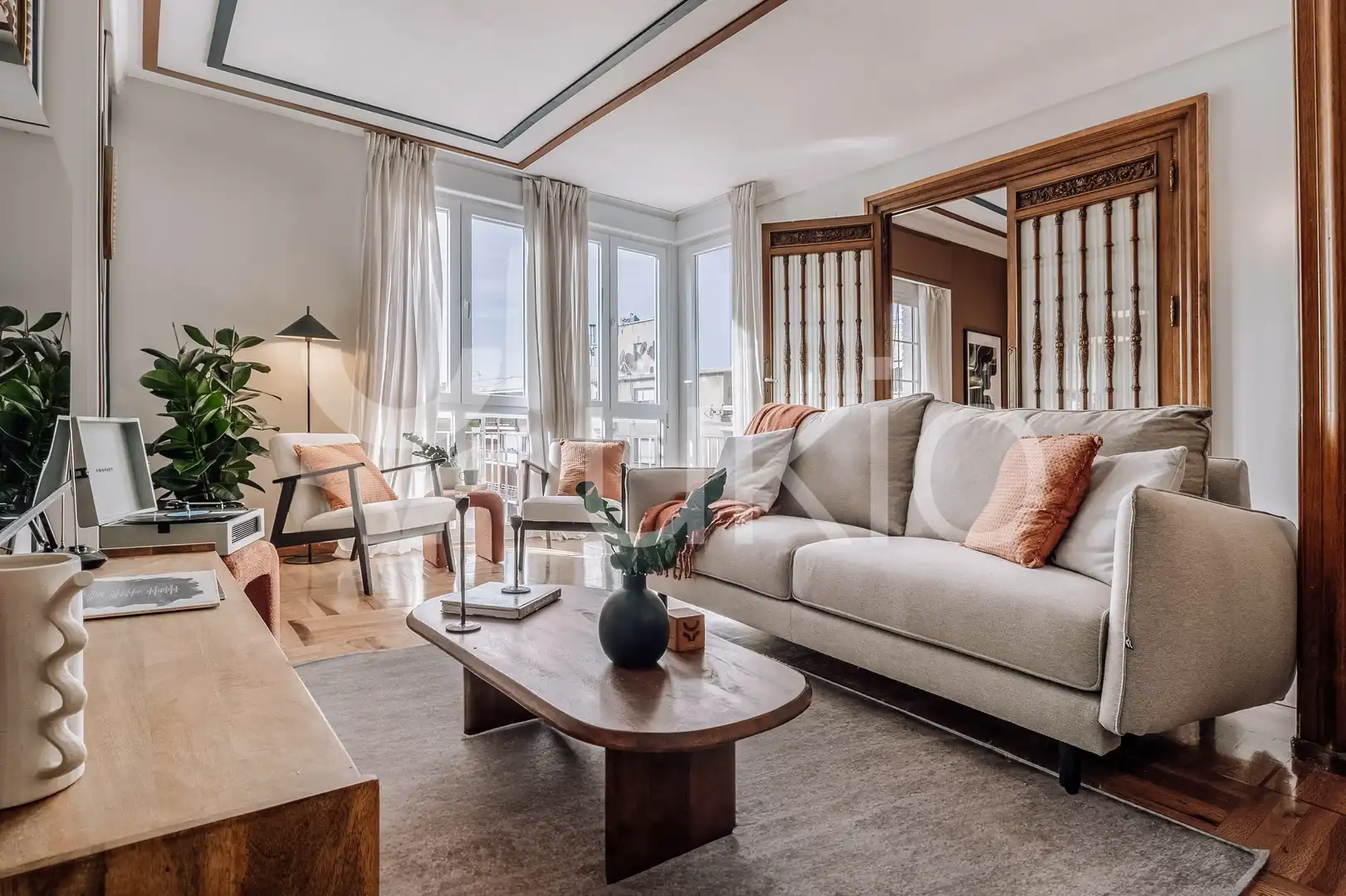 Apartament amb terrassa de lloguer a Calle de Don Ramón de la Cruz