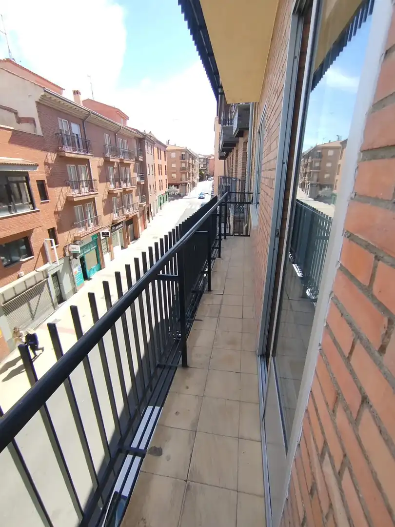 Balcony of Flat for rent in Ávila  with Heating, Terrace and Furnished