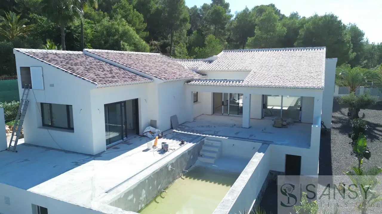 Swimming pool of Houses for sale in Jávea / Xàbia  with Air Conditioner, Heating and Terrace