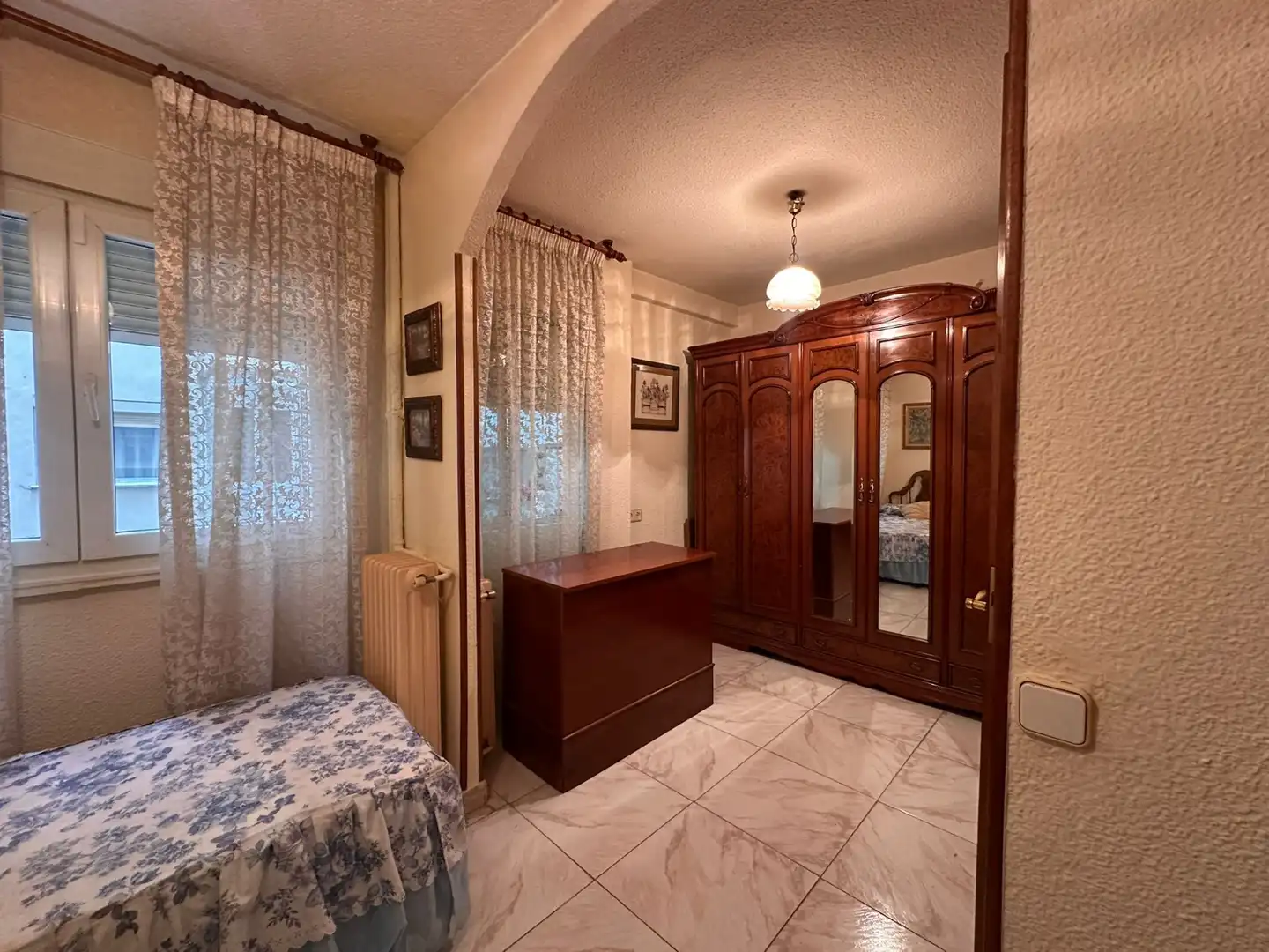 Schlafzimmer von Wohnung zum Verkauf in Madrid mit Heizung