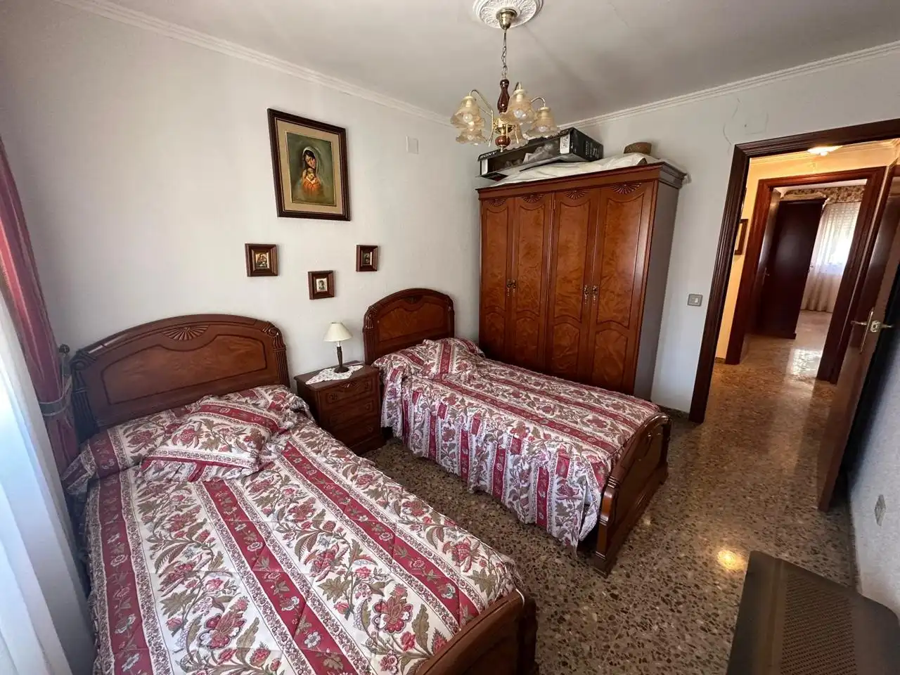 Schlafzimmer von Wohnung zum Verkauf in Alhama de Aragón mit Heizung, Abstellraum und Balkon