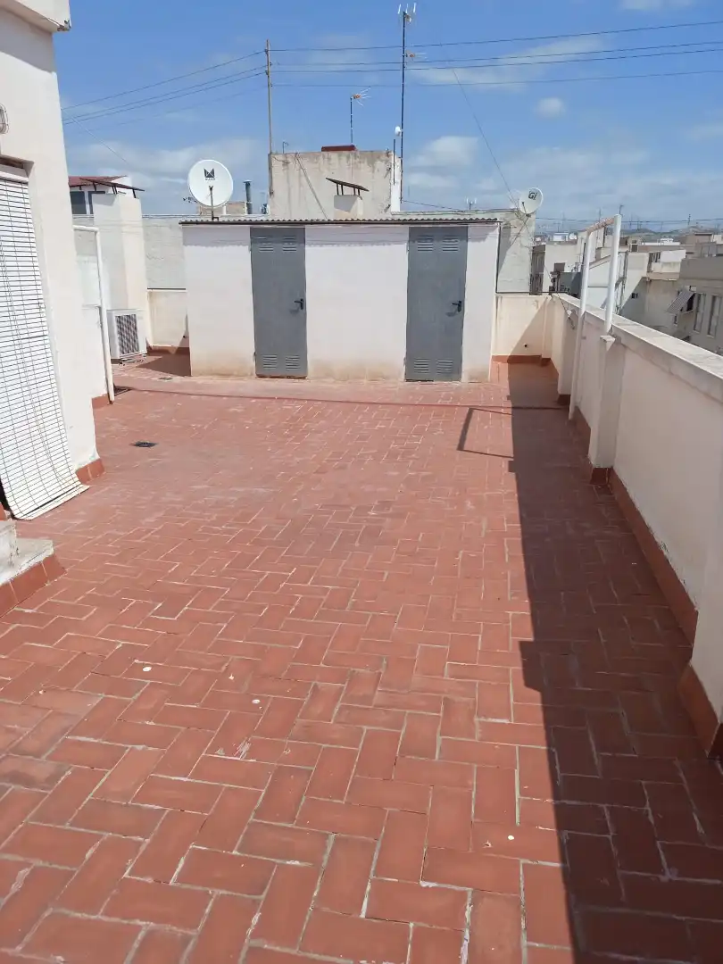 Terrace of Flat for rent in Elche / Elx  with Air Conditioner and Furnished
