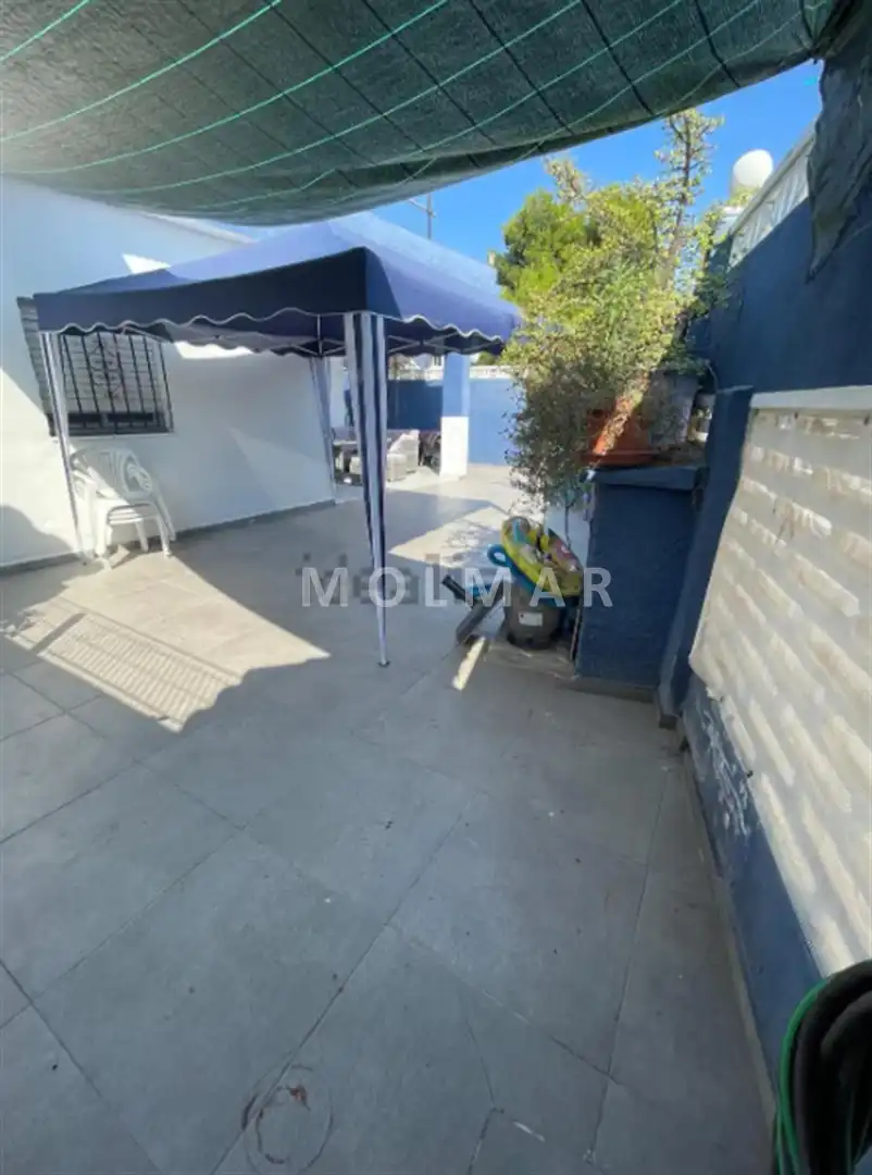Terrassa de Casa o xalet en venda en Almazora / Almassora amb Aire condicionat, Jardí privat i Terrassa