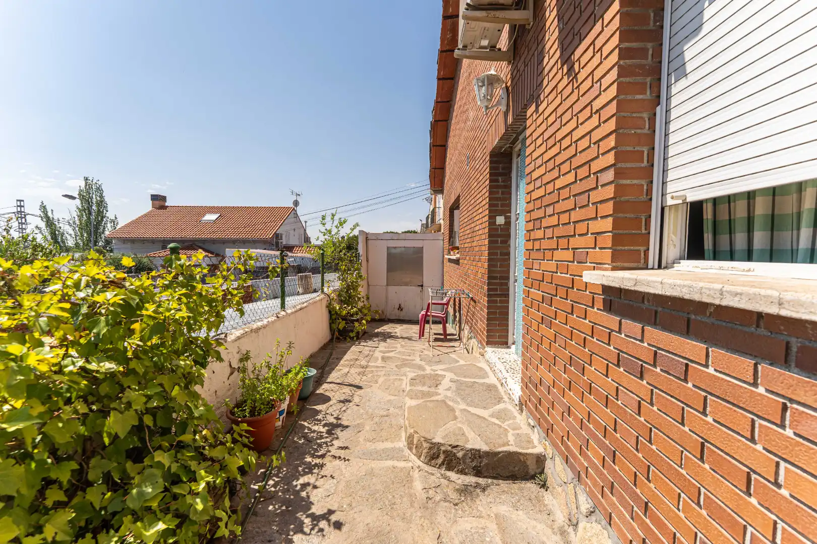 Terrassa de Casa o xalet en venda en Collado Villalba amb Calefacció, Jardí privat i Terrassa