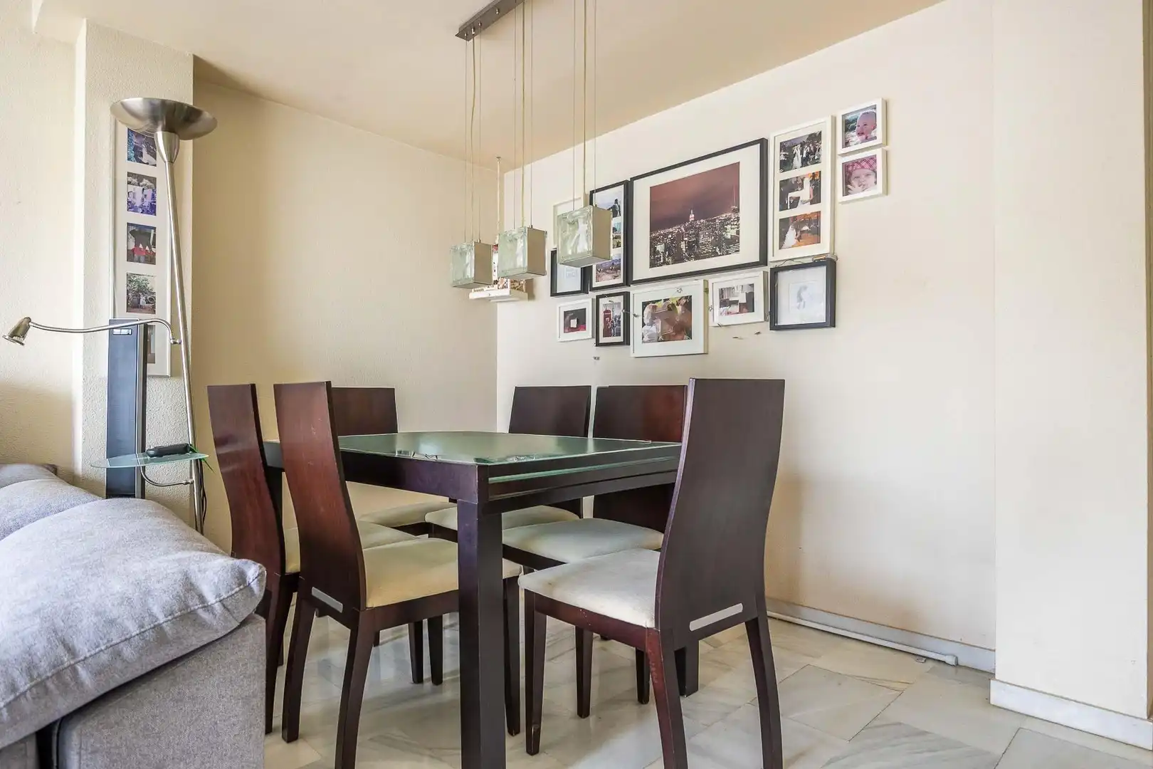 Dining room of Duplexes for sale in Dos Hermanas  with Air Conditioner, Terrace and Community pool