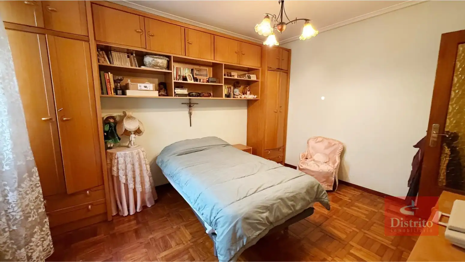 Bedroom of Flat for sale in Santander  with Heating