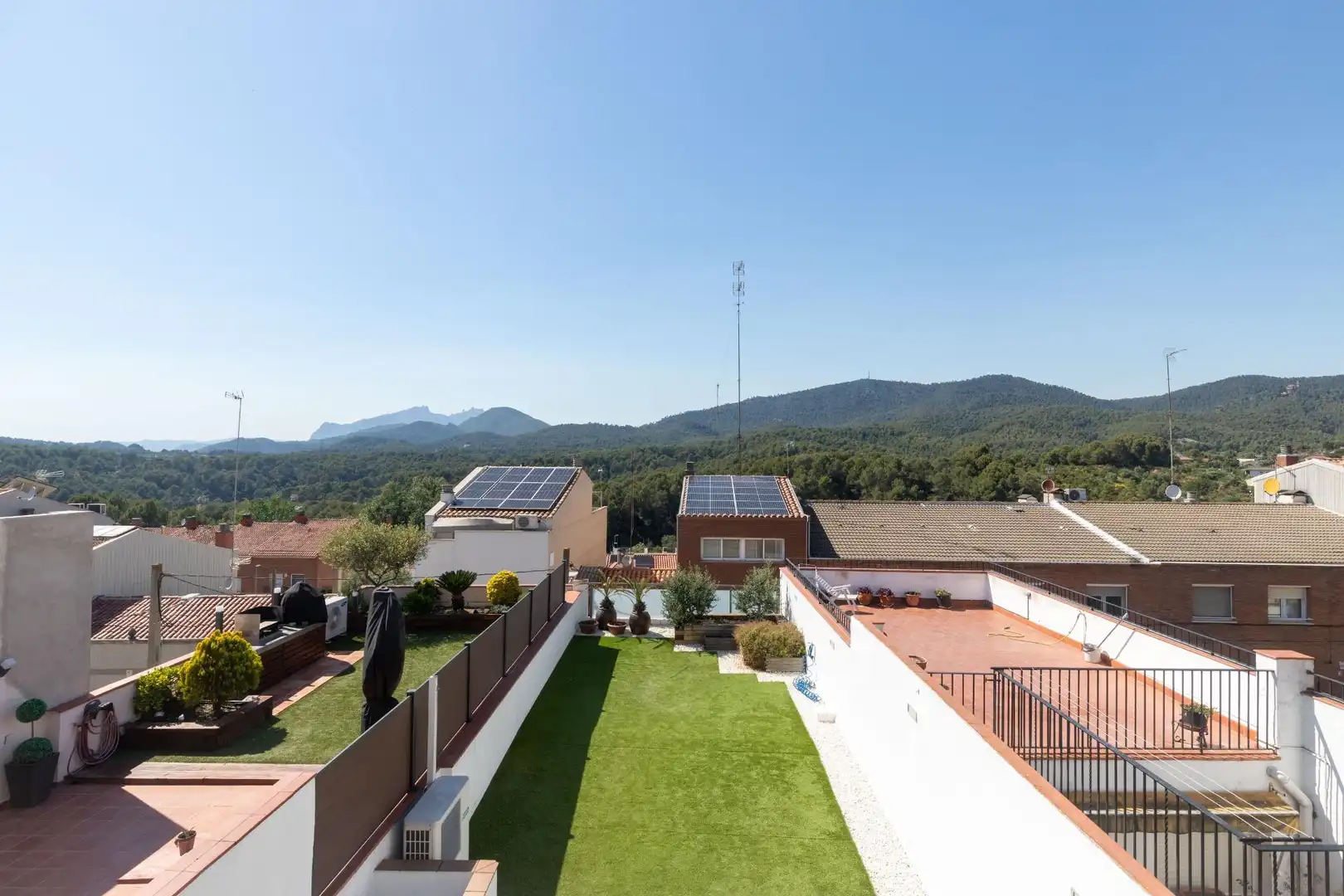 Terrasse von Haus oder Chalet zum Verkauf in Viladecavalls mit Privatgarten, Terrasse und Abstellraum