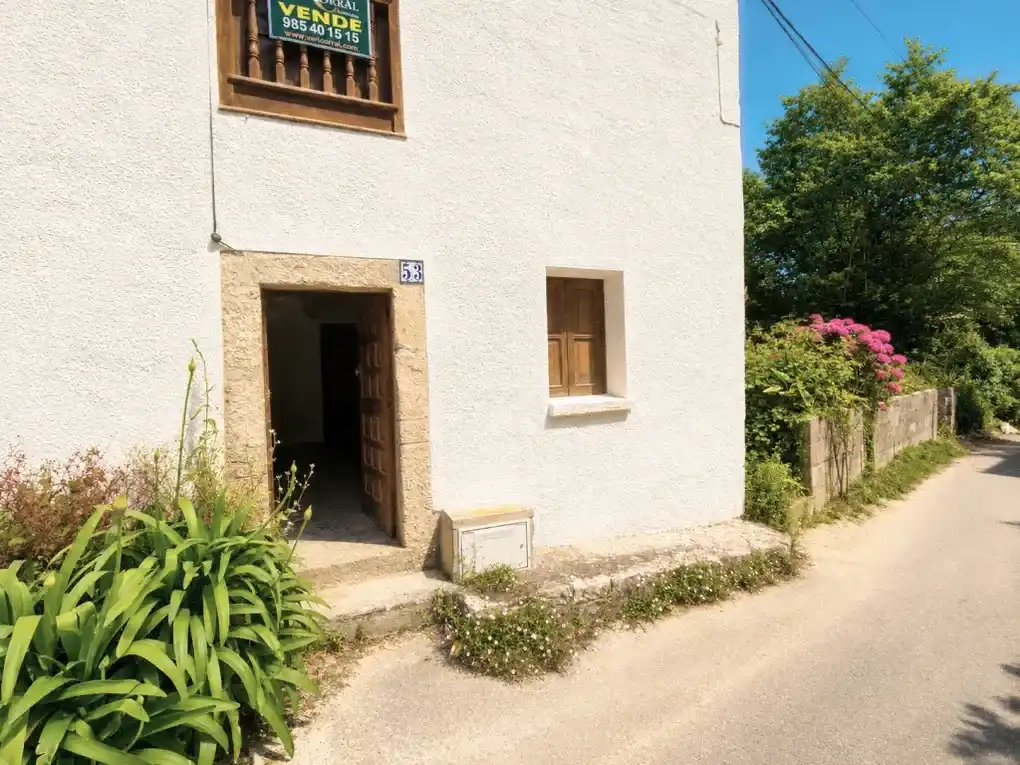 Exterior view of Houses for sale in Llanes  with Private garden
