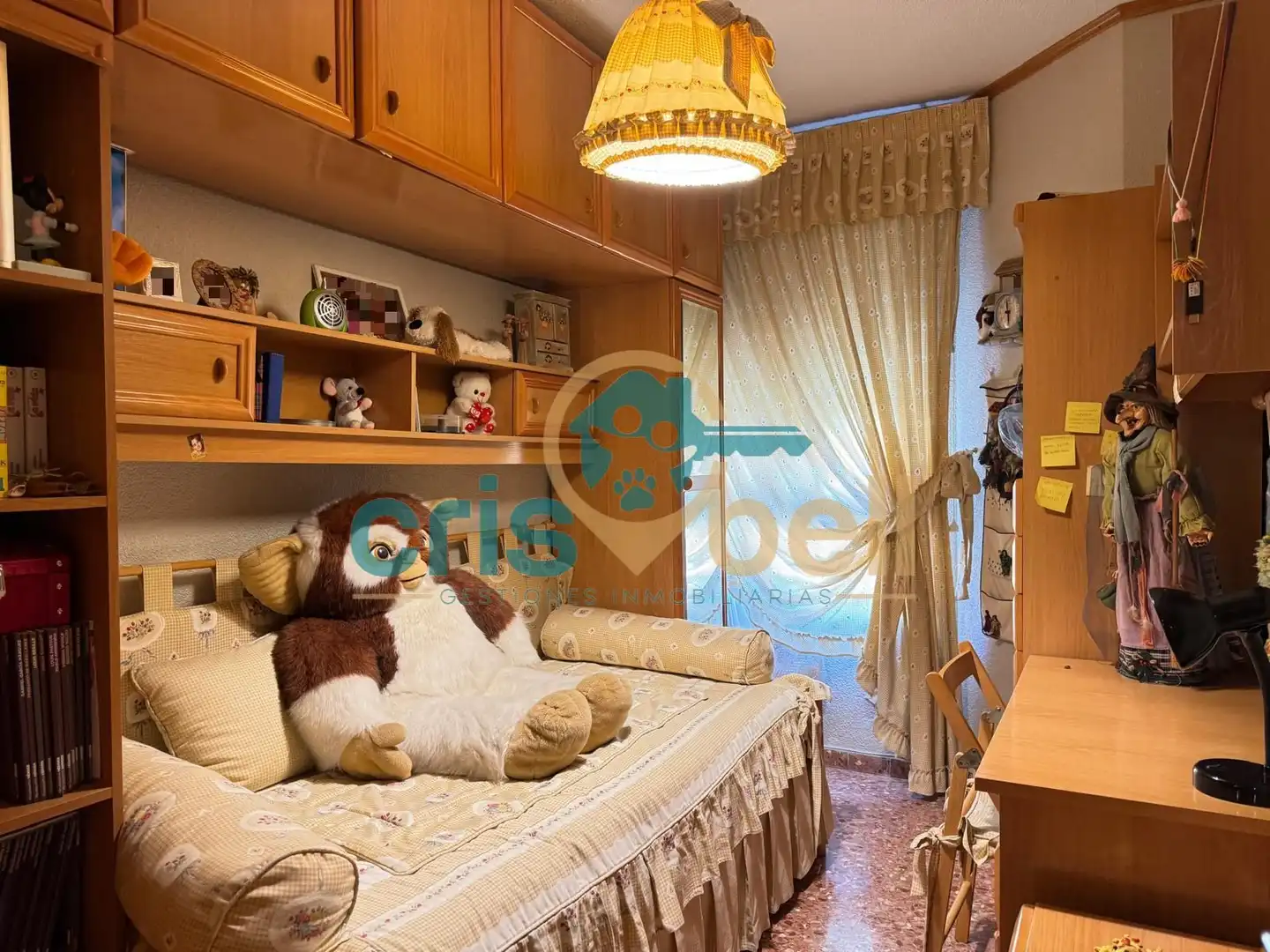 Bedroom of Flat for sale in Lorca  with Air Conditioner, Furnished and Oven