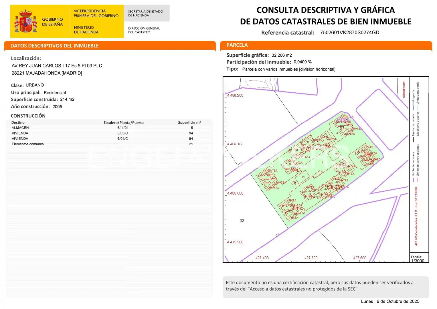 Dúplex en venda en Majadahonda amb Aire condicionat, Calefacció i Parquet