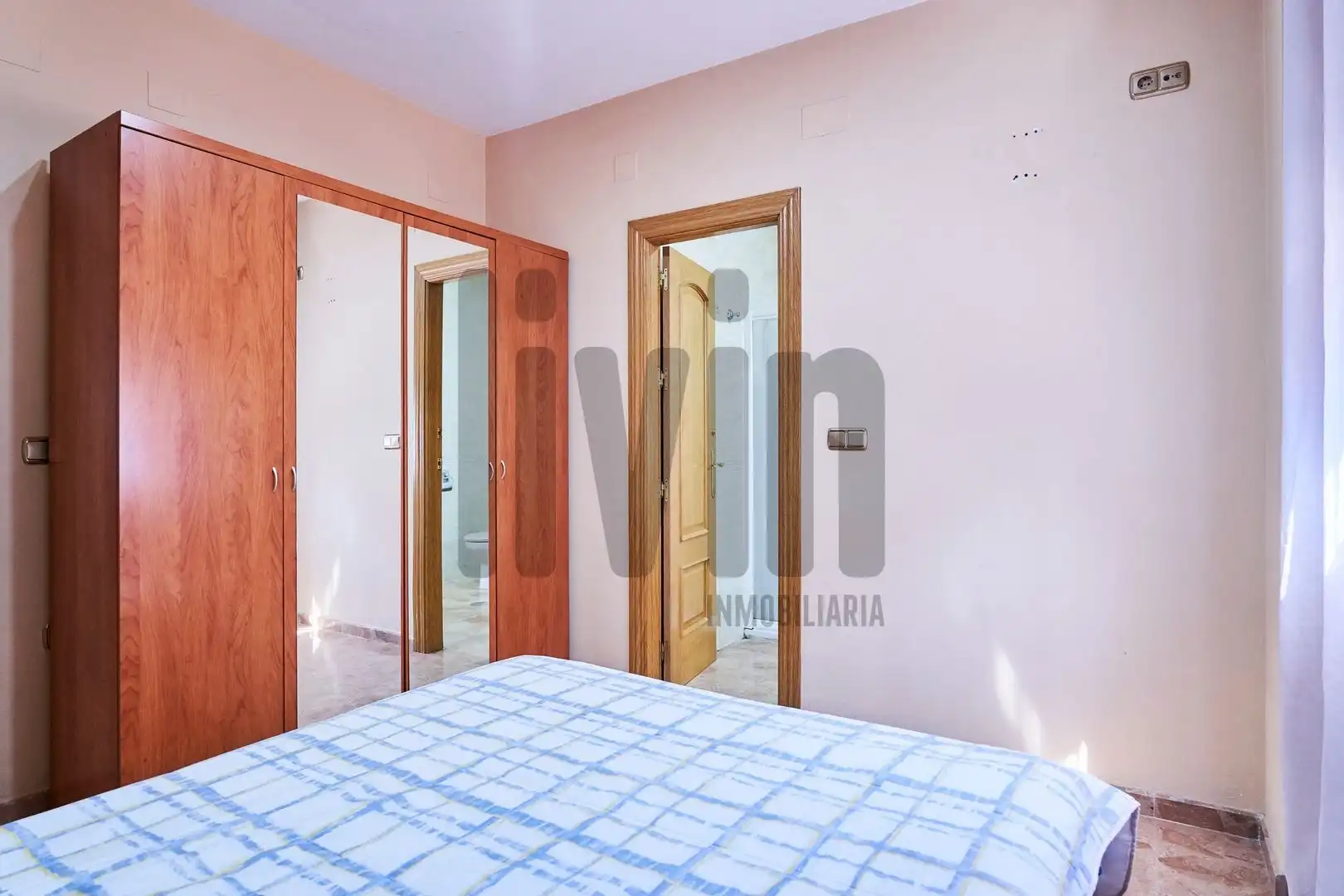Schlafzimmer von Wohnung zur Miete in La Guardia de Jaén mit Klimaanlage und Gemeinschaftspool
