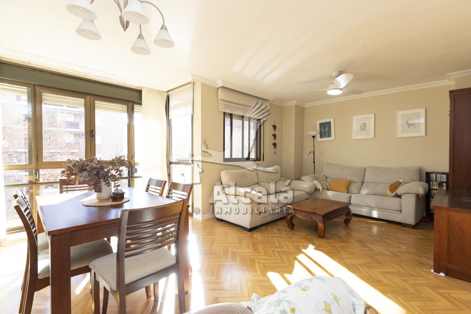 Sala de estar de Piso en venta en Alcalá de Henares con Aire acondicionado, Calefacción y Parquet