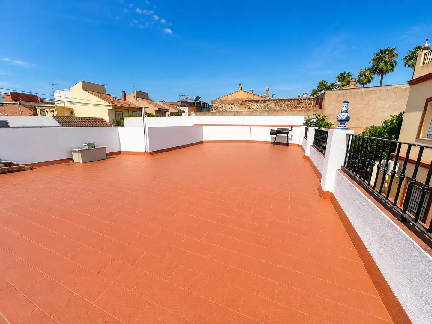 Terraza de Casa o chalet en venta en Castilleja de Guzmán con Aire acondicionado, Calefacción y Terraza